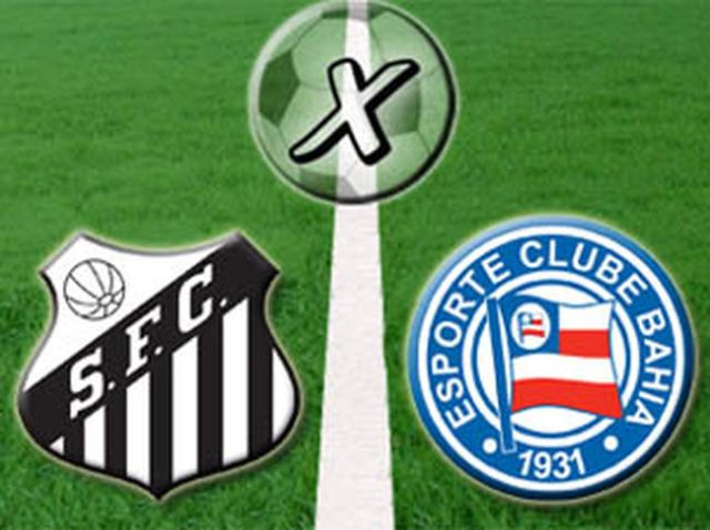 Santos escalado para o jogo contra o Bahia.