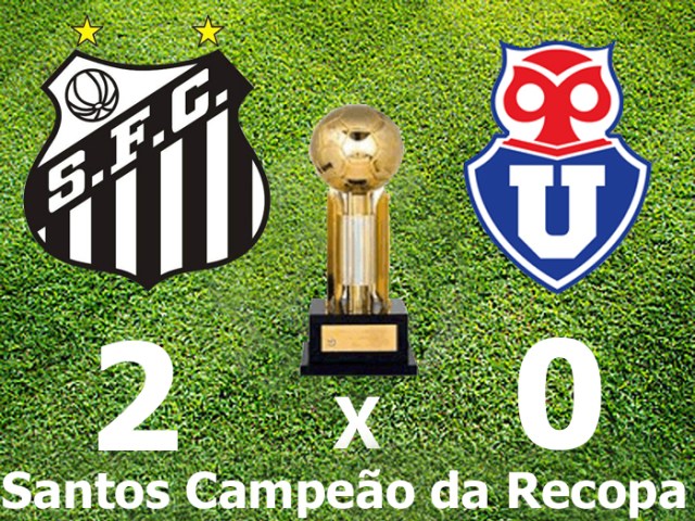 Santos F.C., Campeão da  Recopa Sulamericana !