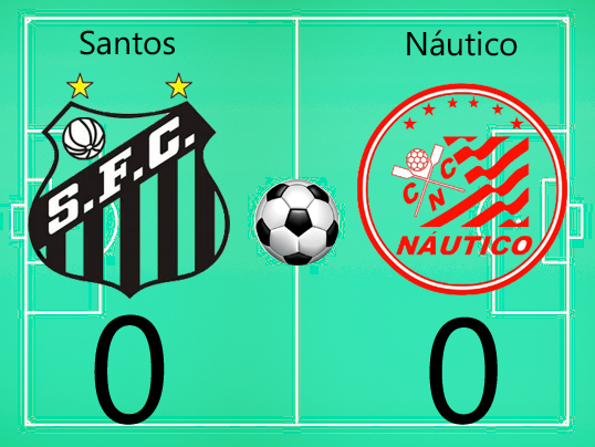 Santos e Náutico não saem do 0 x 0  na Vila !