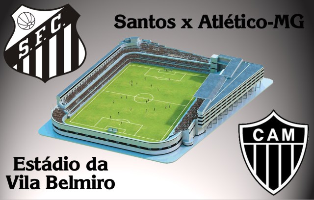 Santos F.C. x Atlético-MG se enfrentam na Vila !