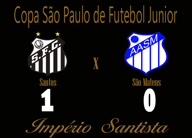 Santos vence o São Matheus na copinha !