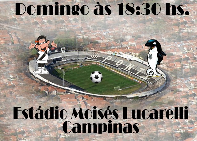 A Ponte Preta recebe o Santos em Campinas !
