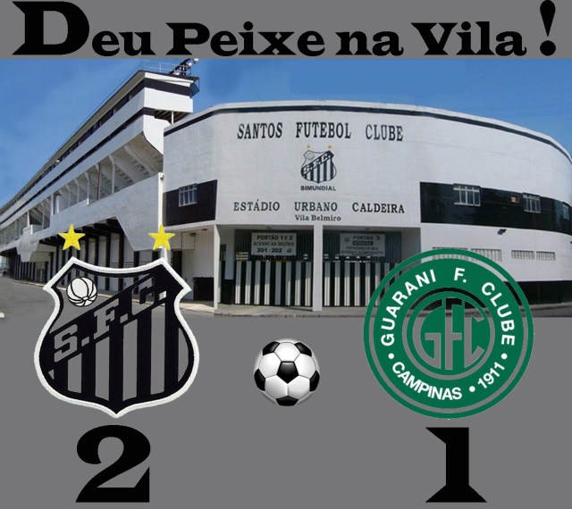 Deu Santos na Vila Belmiro !