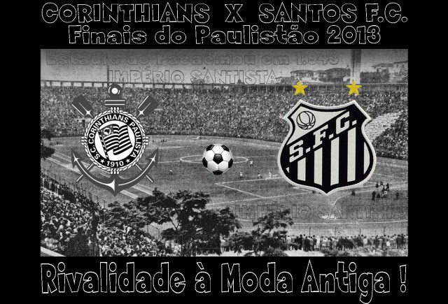 Como nos velhos tempos, Santos e Corinthians acirram a rivalidade !