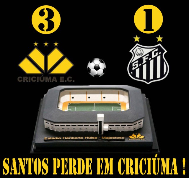 O Santos F.C., perde mais uma no Brasileirão !