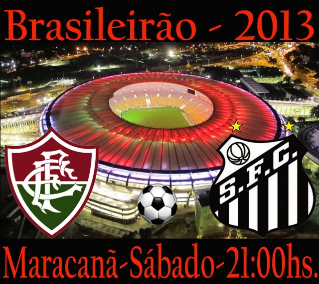 O Peixe encara o Fluminense no Maracanã !