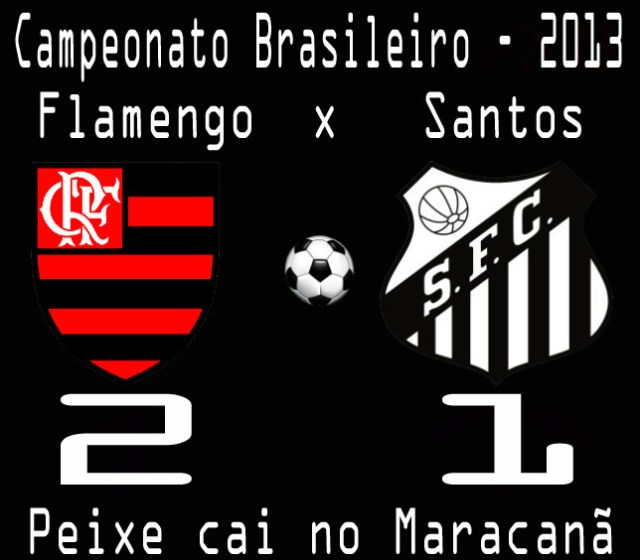 Santos cai  no Flamengo no Maracanã !