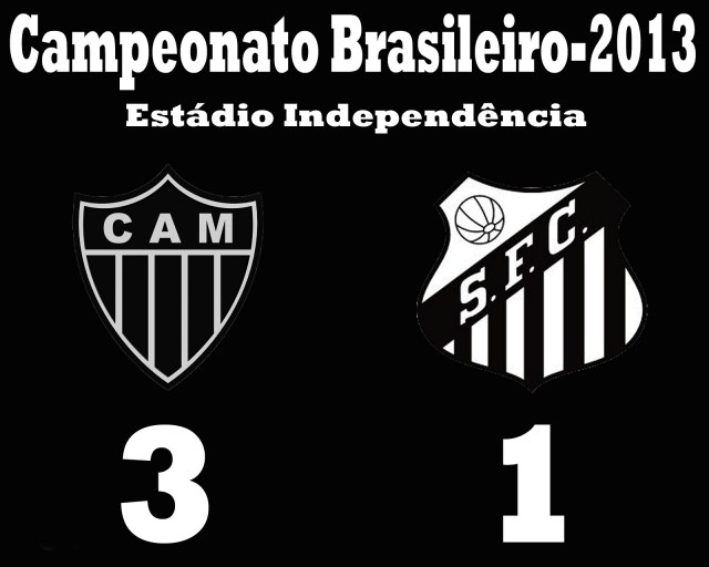 O Santos perde em Minas !