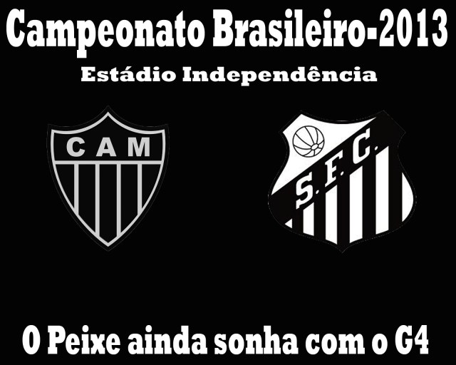O Santos vai à Minas encarar o Atletico-MG !