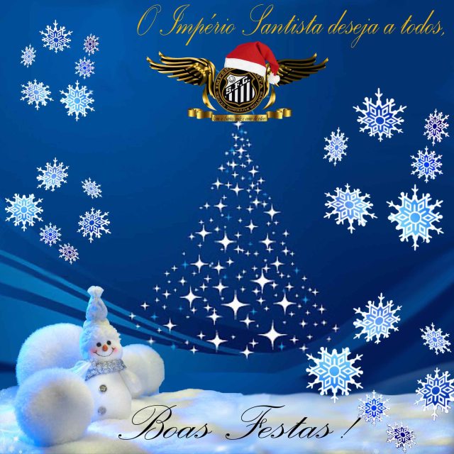 O Império Santista deseja a todos os amigos, um Feliz Natal e Próspero Ano Novo !