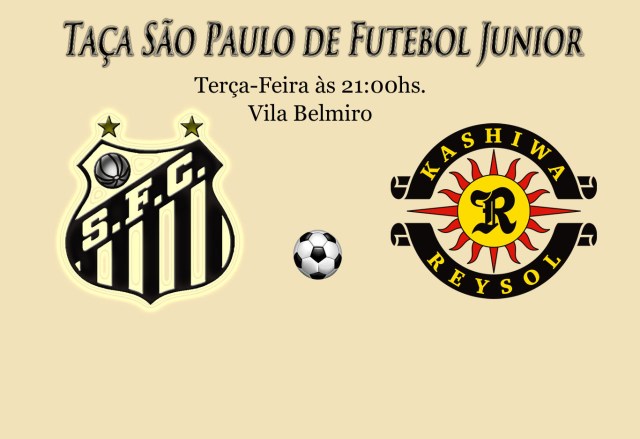 Santos e Kashima Reysol, se enfrentam pela segunda fase do Copinha, na Vila !