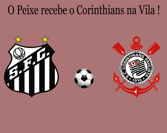 Santos e Corinthians se enfrentam nesta quarta na Vila !