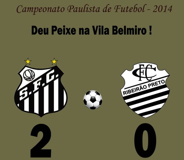 No chamado feijão com arroz, o Peixe vence o Comercial na Vila !