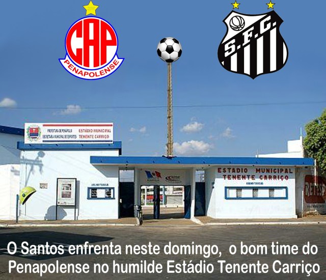 Penapolense e Santos duelam em Panápolis