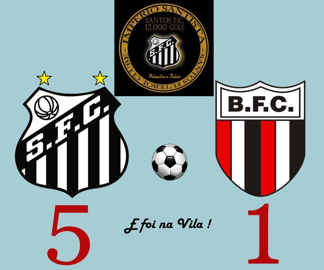 Com o gol 12.000, o  Peixe venceu e convenceu na Vila Belmiro !