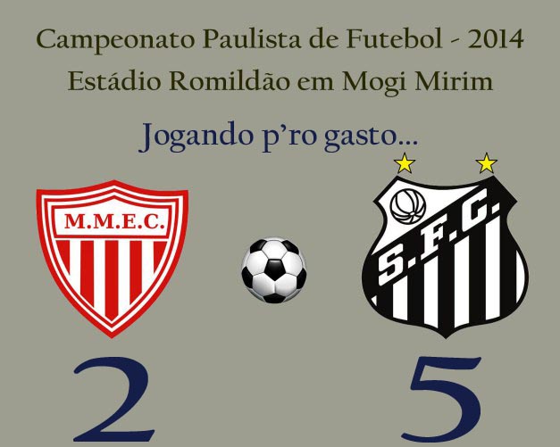 Sem fazer força, o Peixe goleia em Mogi Mirim !