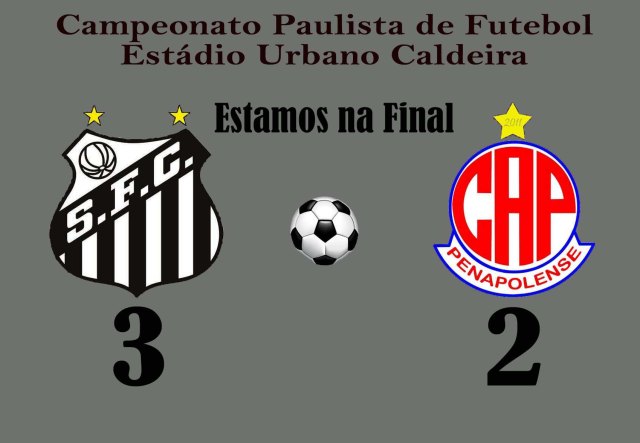 Em jogo tenso, o Peixe vira, e vai à Final do Paulista !