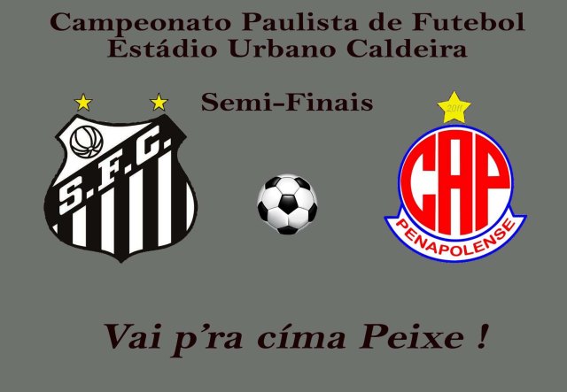 O Peixe está pronto para receber o Penapolense !